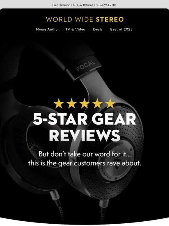 🌟 5-Star Gear: What Customers Rave About 🔊
