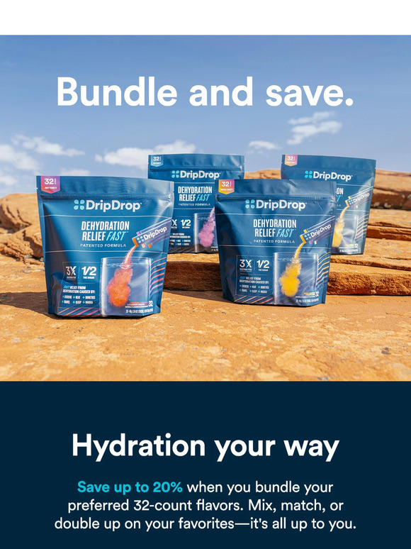 Thirsty wallets, rejoice!