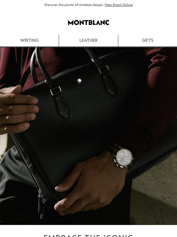 Discover - How to Personalise your Montblanc Leather Product