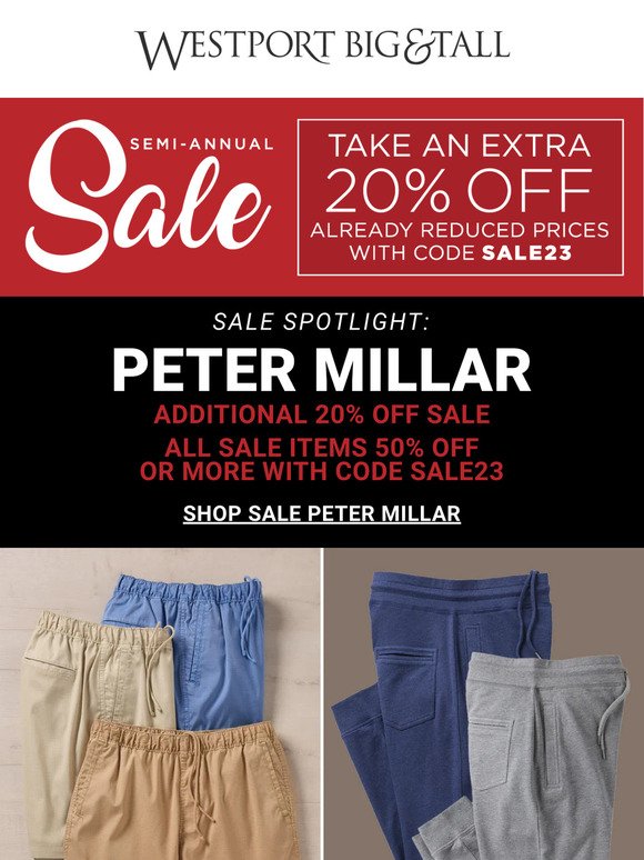 Peter Millar Sale Prices Now EXTRA 20% Off