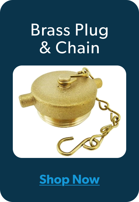 Brass Plug and Chain