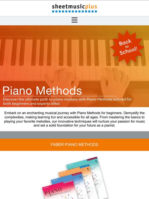 Find the Right Piano Method for Yourself or Your Students