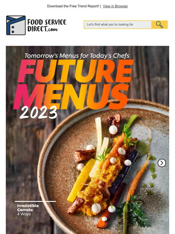 Food Service Direct: Top 8 Emerging Global Trends -- Stay Informed with ...