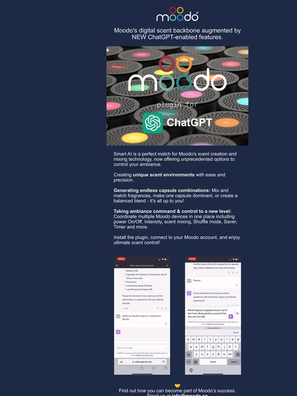 📣 Moodo plugin for ChatGPT 📣