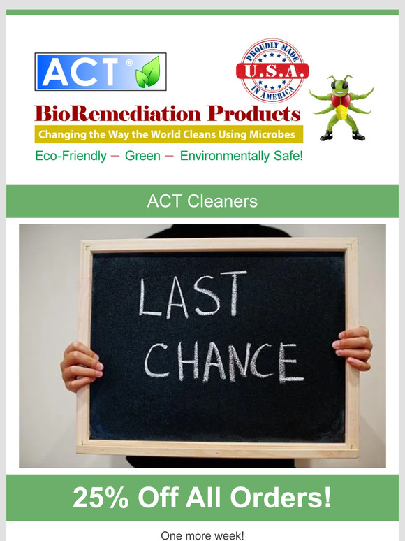 Final Week of July Coupon