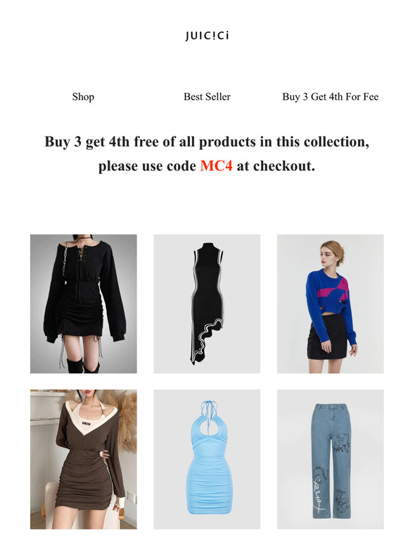 🎁Buy 3 Get 4th For Free In Specify Page!