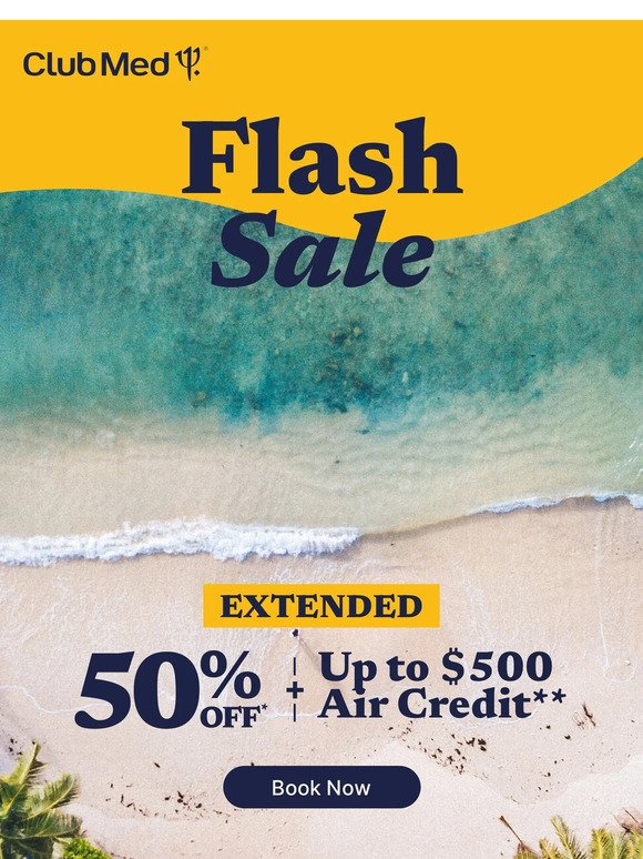 🔥 Our Flash Sale Has Been Extended!