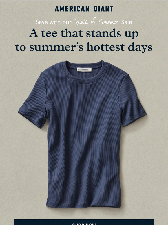 50% off our Women’s Rib Crew