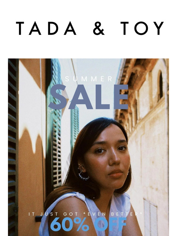 Tada & Toy 60 Off Summer Favourites 😍 Milled