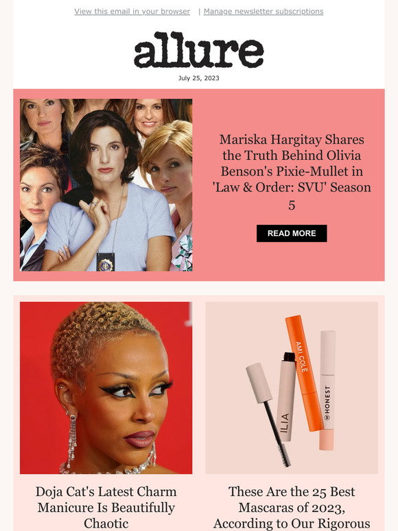 Allure: Mariska Hargitay Shares the Truth Behind Olivia Benson's Pixie