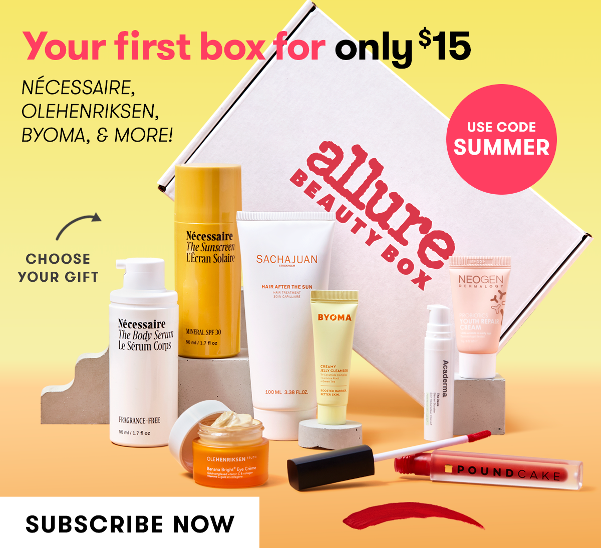 Sign up for Allure's Beauty Box