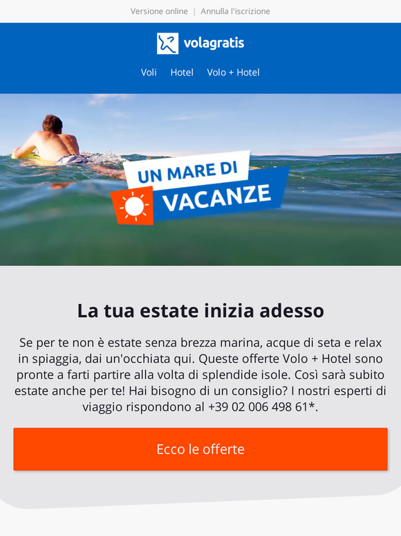 ☀️ Sei ancora in tempo per partire!