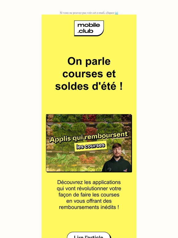 On parle course et soldes d'été !