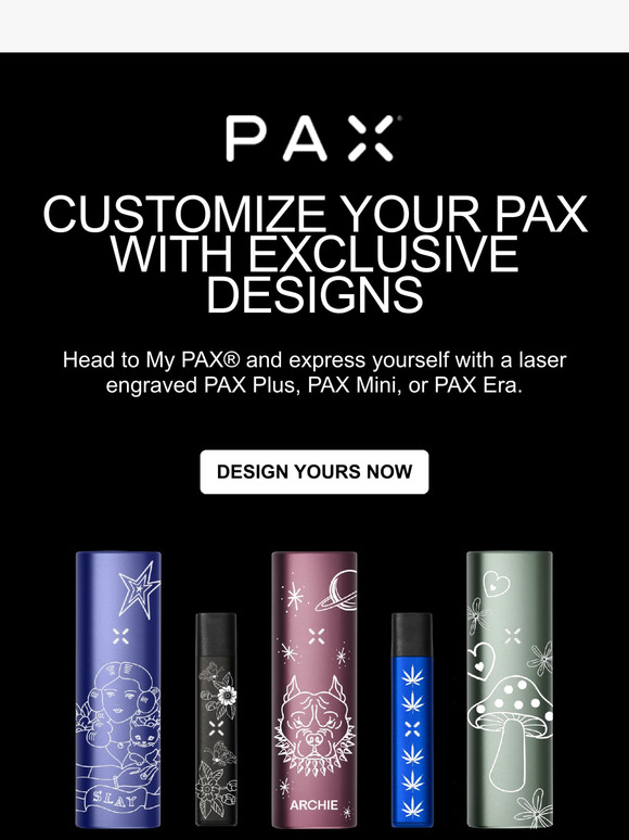 PAX: New Limited-Edition PAX devices by Akiko Tsuji | Milled