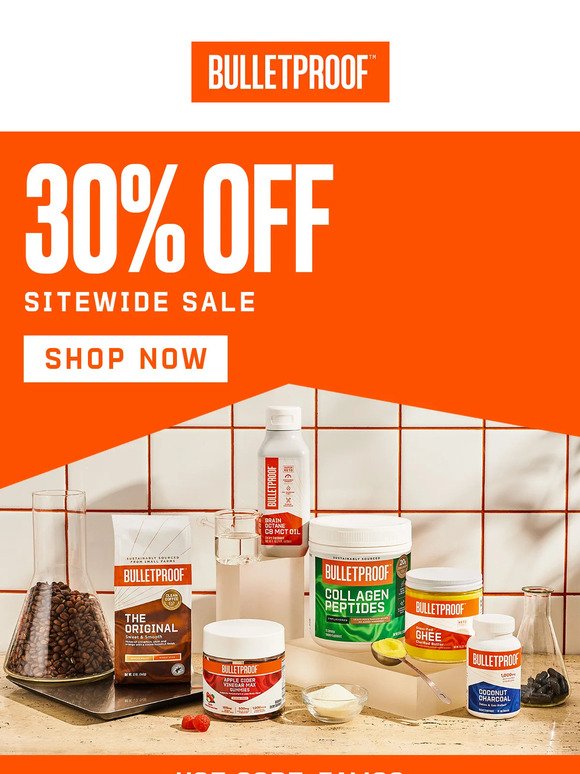 30% Off Friends & Family Sitewide Sale
