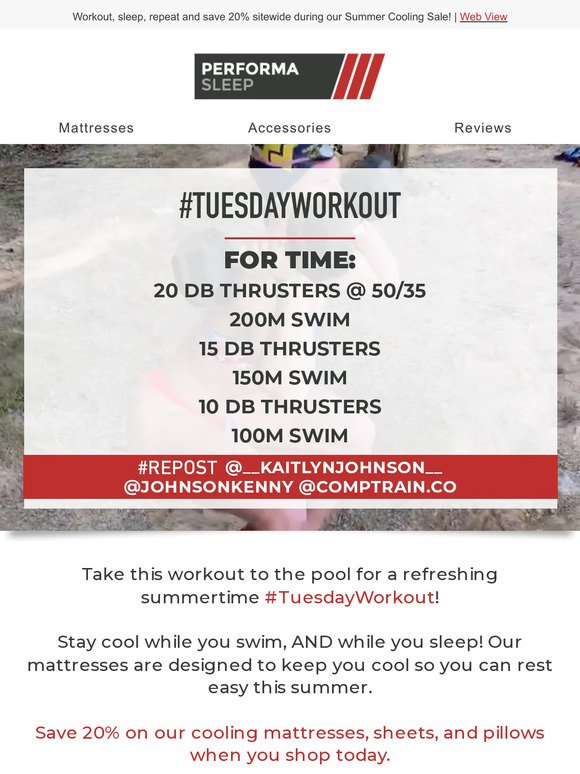 The #TuesdayWorkout Of Your Dreams!