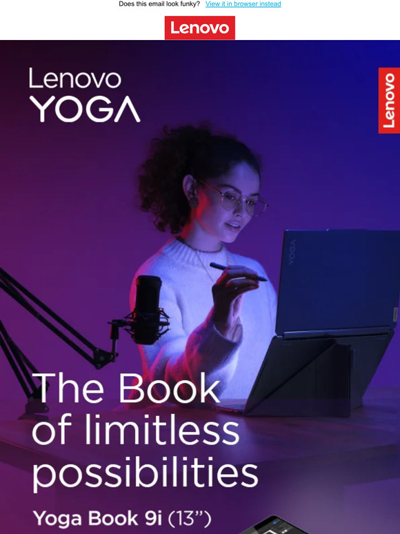 World’s first ever Dual screen laptop is here the Yogabook 9i is HERE !! Pre-book yours NOW !