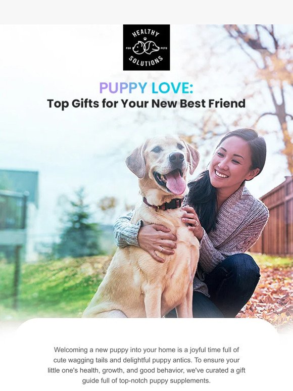 Puppy parents gifting guide inside!