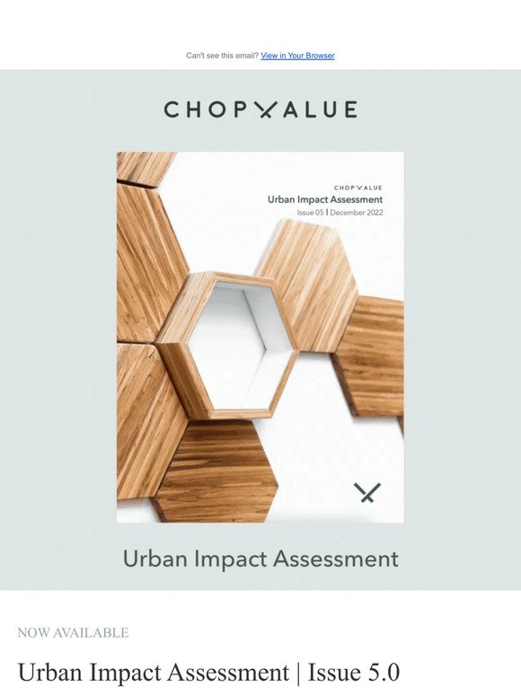 STAY IN THE (CLOSED) LOOP: 2022 Urban Impact Assessment Available Now