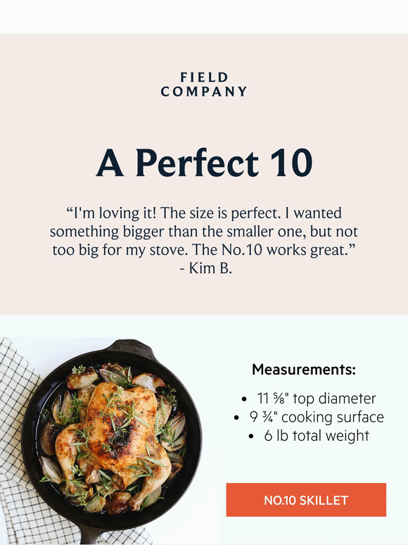 No.10 Skillet: The Family Pan