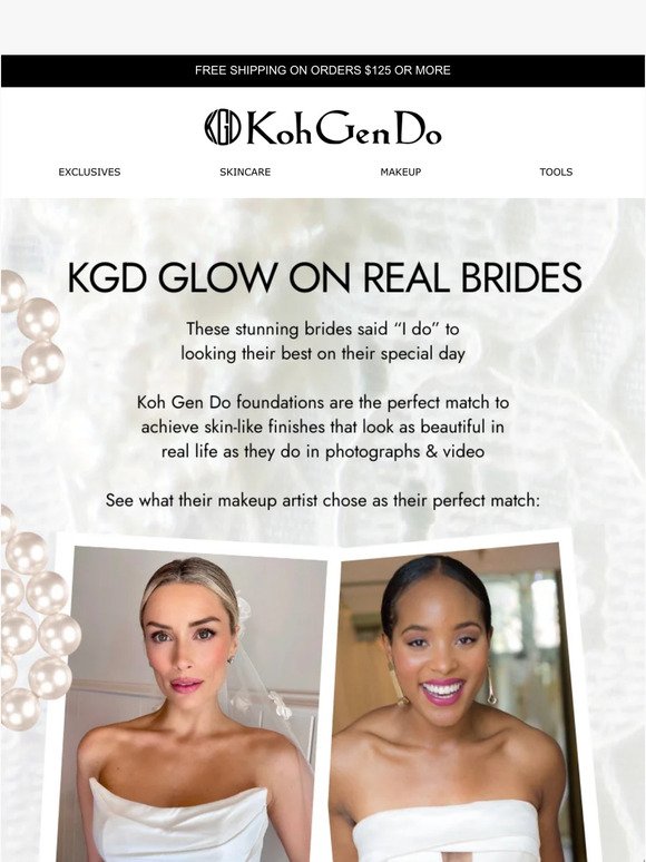 These brides said "I do" with their best GLOW 👰‍♀️✨