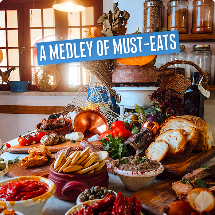 A medley of must-eats