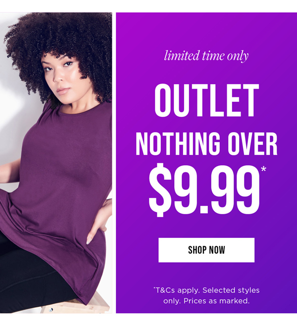 Avenue Grab It Before It's Gone Outlet Nothing Over 9.99* Milled