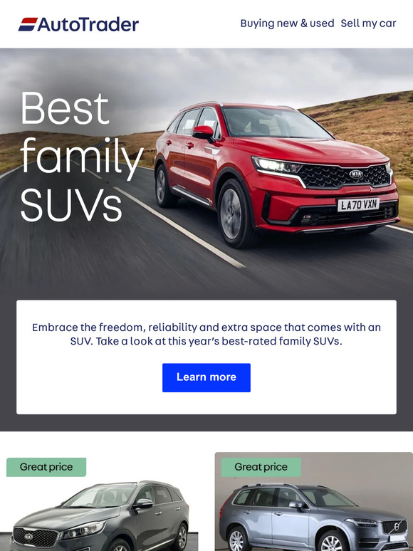 The best SUVs for your family