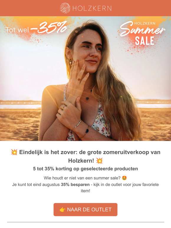🔥 HOLZKERN SUMMER SALE: Tot wel 35% korting