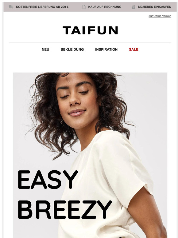 Stay cool - Luftige Blusen & Shirts