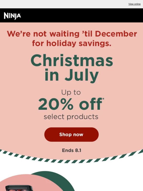 Up to 20% OFF—Christmas came early.