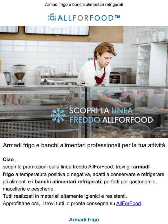 Promo linea freddo: approfittane ora