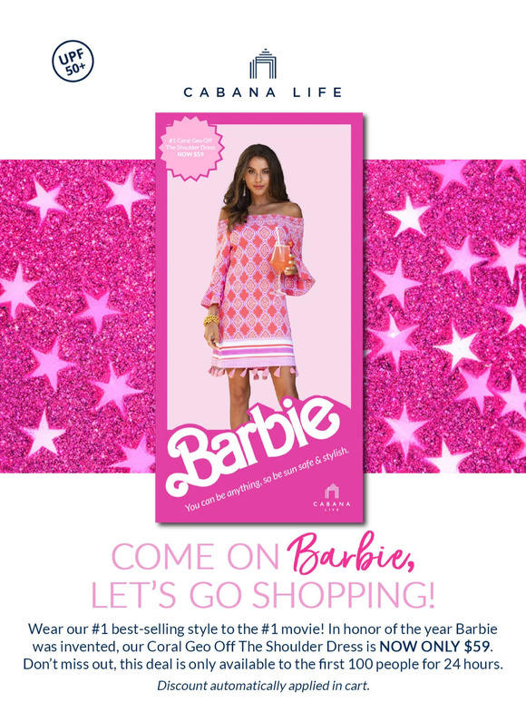 Come on Barbie, let's go shopping! 🛍️