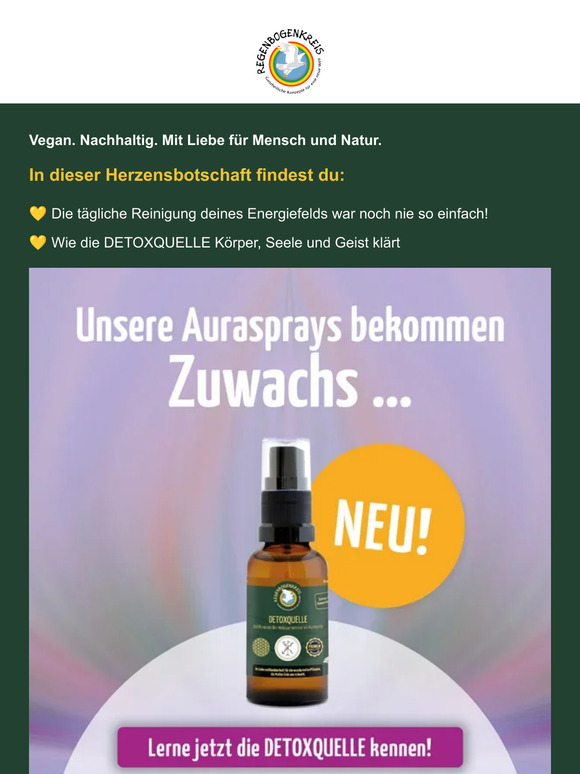 NEU: Giftstoffe, adieu: Entdecke unser Detoxspray! ⛔