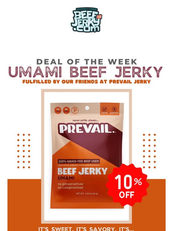 🚨Tempting Jerky Deals Await: Umami & Jalapeno at Special Prices! 🚨