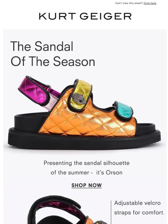 The Sandal Of The Season