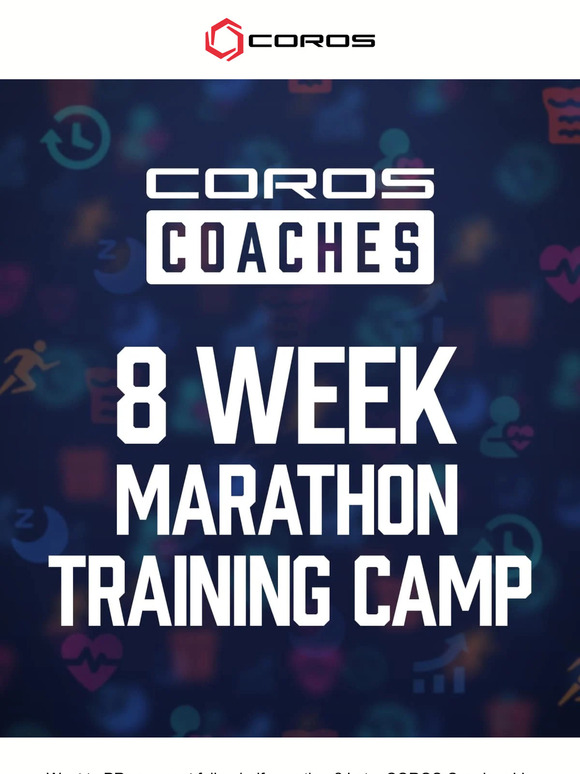 Join the FREE COROS Marathon Training Camp Today