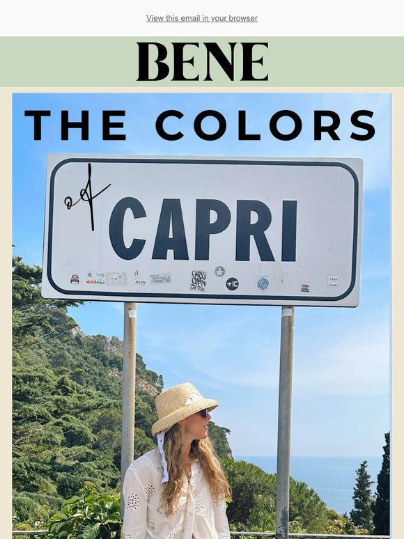 The Colors of Capri 🍋