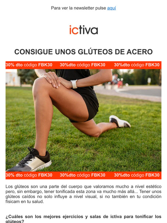 ¿Quieres un🍑 de acero? / Y además: ¡30% dto!