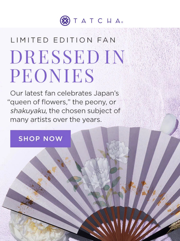 Tatcha: The storied design of our 2023 fan | Milled