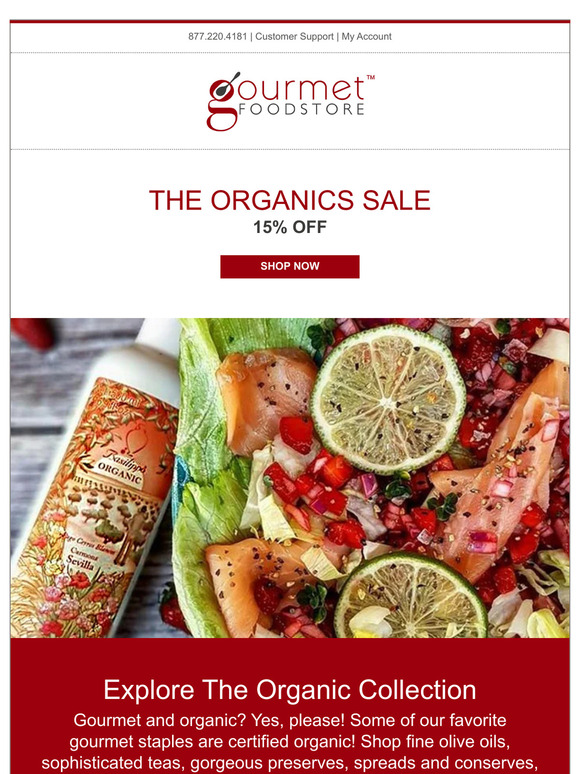 🌱 15% OFF the Organic Pantry 🌱