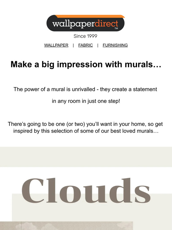 Wallpaperdirect Make A Big Impression With Murals... Milled