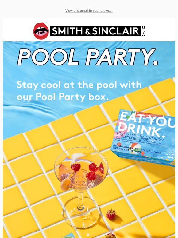 It's A Pool Party 🍹