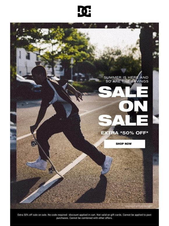 Take An Extra 50% Off Sale Styles