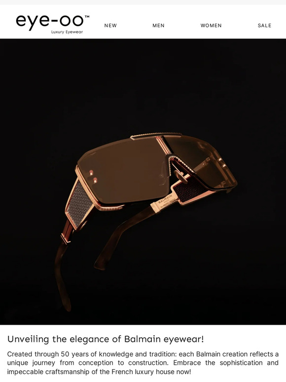 Eye-oo: Explore the Luxury of Balmain Eyewear! | Milled