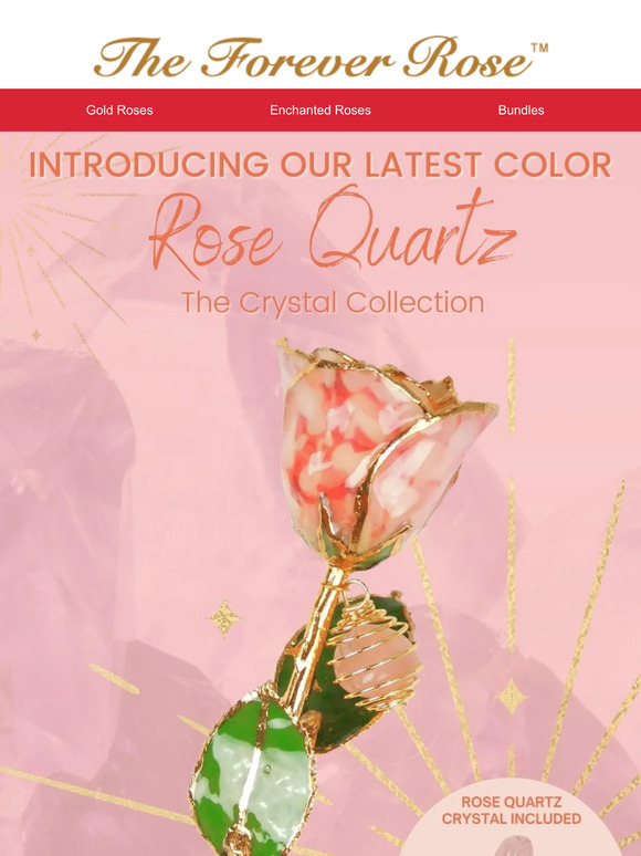 The Forever Rose: Exclusive Launch: New Crystal Collection - Rose ...