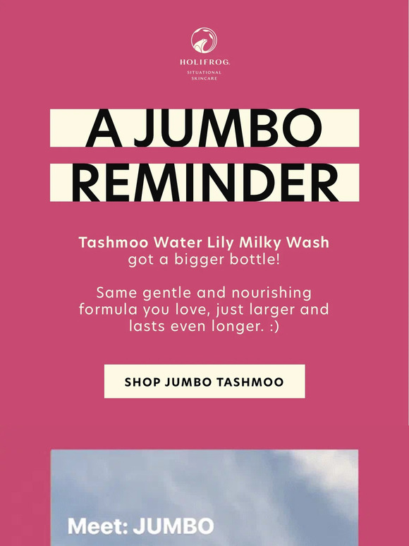 TWO WORDS: JUMBO TASHMOO