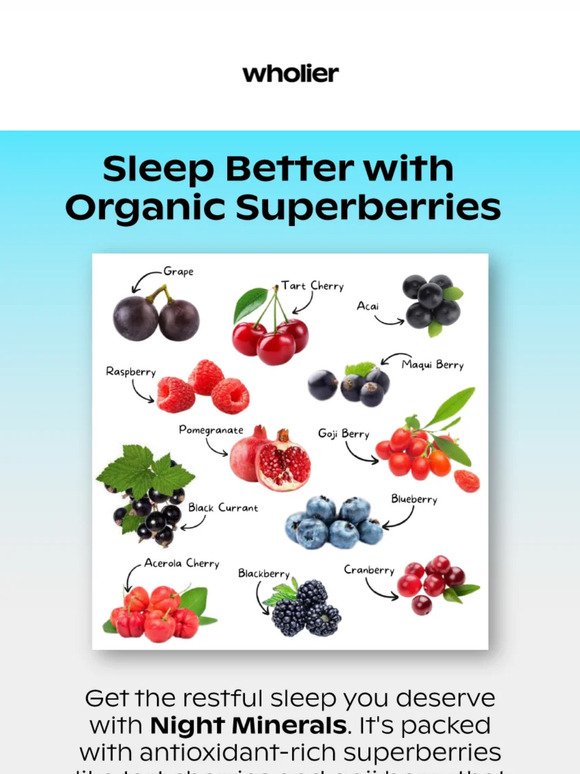 Superberries, Super Sleep 🍒 💤