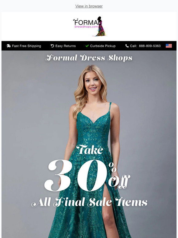 Formal Dress Shops: 30% Off All Final Items On Sale + Free Shipping | Milled Formal Dress Shops: 30% Off All Final Items On Sale + Free Shipping | Milled
