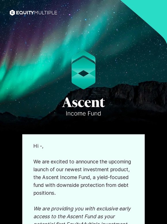 Coming Soon: The Ascent Income Fund
